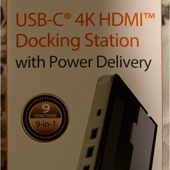 USB-C 4K HDMI Docking Station with Power Delivery - Picture 1 of 5